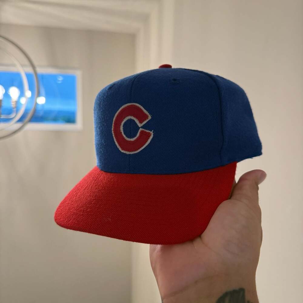 Vintage Chicago Cubs MLB Snapback Hat Cap by Otto Cap